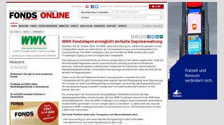 
                            5. WWK FondsDepot ermöglicht einfache Depotverwahrung | Produkte ...