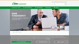 
                            3. WWK Investment - WWK Fondsdepot