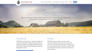 
                            10. WWOOF South Africa