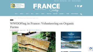 
                            12. WWOOFing in France: Volunteering on Organic Farms - France Today