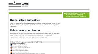
                            8. WWU Münster - Shibboleth Single Sign-On