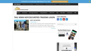 
                            5. www hdfcsecurities trading login Archives | A Digital Blogger