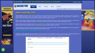 
                            6. www icepotato com - Sbobetuk Com Login