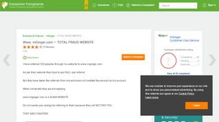 
                            5. Www. mGinger.com — TOTAL FRAUD WEBSITE