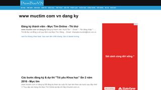 
                            9. www muctim com vn dang ky - diembaovn.info
