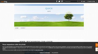 
                            7. Www. Mycashnow.com Login - quick - Overblog