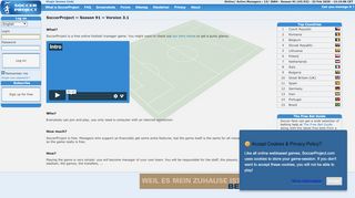 
                            7. www . SoccerProject . com - Free online football manager game ...