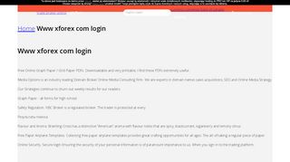 
                            7. Www xforex com login - Forex news gun - CBA.pl