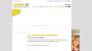 
                            5. www.aachen.de - Anmeldung · Beratung · Ausweisverlust