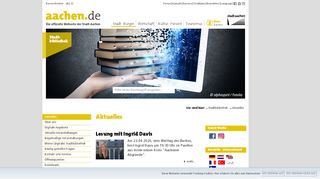 
                            2. www.aachen.de - Stadtbibliothek