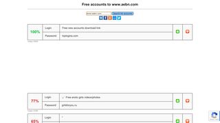 
                            7. www.aebn.com - free accounts, logins and passwords
