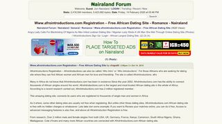 
                            13. Www.afrointroductions.com Registration – Free African Dating Site ...