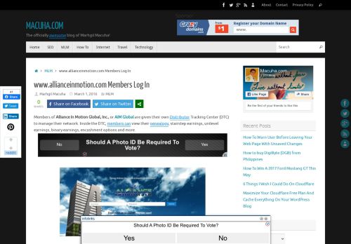 
                            9. www.allianceinmotion.com Members Log In – MACUHA.COM