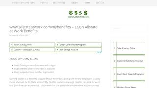 
                            13. www.allstateatwork.com/mybenefits - Login Allstate at Work Benefits ...