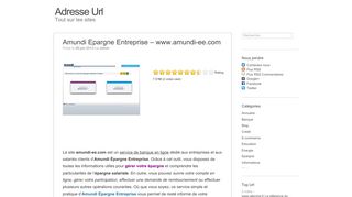 
                            9. www.amundi-ee.com - Amundi Epargne Entreprise - Adresse-Url.com