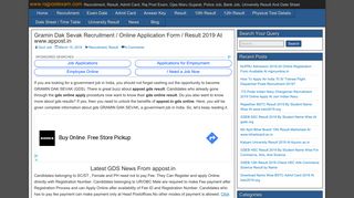 
                            5. www.appost.in GDS News / Online Application Form / Result 2017-18 ...