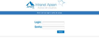 
                            1. www.apsen.com.br/intranet/login.php