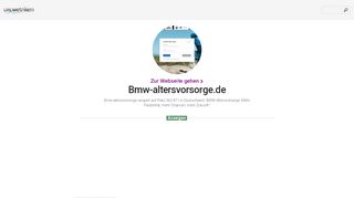 
                            6. www.Bmw-altersvorsorge.de - BMW Altersvorsorge - Urlm.de
