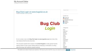 
                            5. www.bugclub.co.uk Bug Club Login - My Account Online