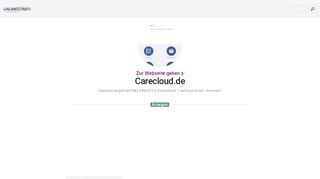 
                            11. www.Carecloud.de - CareCloud GmbH › Anmelden - Urlm.de