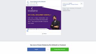 
                            12. #www.careerstrokes.com - Career Strokes by Kris Srikkanth | Facebook