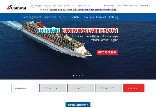 
                            1. www.carnivalcruiseline.de |