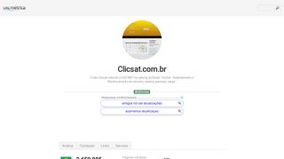 
                            5. www.Clicsat.com.br - ClicSat - Rastreamento e Monitoramento - urlm