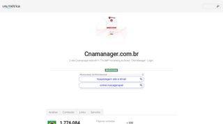 
                            6. www.Cnamanager.com.br - CNA Manager - Login - urlm