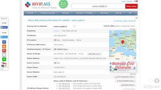 
                            6. Www.csrpbi.it Web Site Owner Hosting in Collecchio Italy ? - Myip.ms