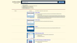 
                            12. www.digialm.com: User Login... - Archive.is