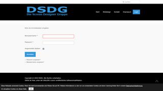 
                            11. www.dsdg-esw.de-Login