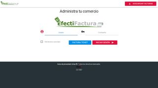 
                            4. www.efectifactura.com.mx/login/auth
