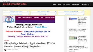 
                            6. [www.ethirajcollege.edu.in]- Ethiraj College Application Form 2018-19