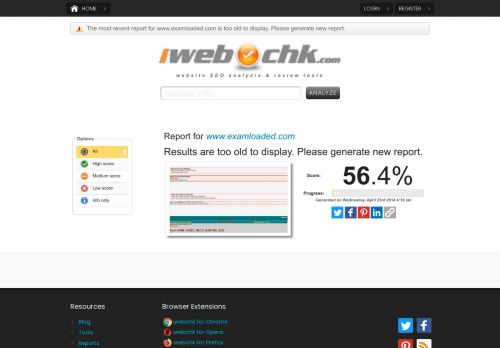 
                            11. www.examloaded.com | Website SEO Review and Analysis | iwebchk