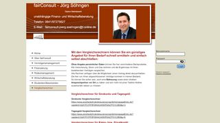 
                            12. www.fairconsult-jörg-söhngen.de - Vergleichsrechner