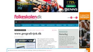 
                            5. www.geografi-tjek.dk - Folkeskolen.dk