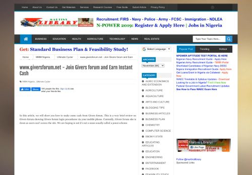 
                            4. www.giversforum.net - Join Givers forum and Earn Instant Cash ...