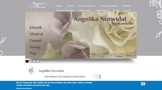 
                            1. www.hochzeitssaengerin.de | Angelika Norwidat - Eine Stimme, die ...