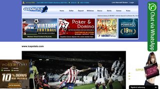 
                            12. www.icepotato.com | Link Alternatif Sbobet | SbobetAsia55