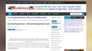 
                            7. www.icharitynigeria:com - iCharity Club Registration & Login ...