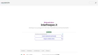 
                            4. www.Interfreepec.it - Posta Elettronica Certificata InterfreePEC - Urlm.it