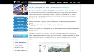 
                            6. www.irctc.co.in | The new IRCTC Website For You - IRCTC-Login.net