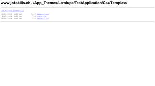 
                            11. www.jobskills.ch - /App_Themes/Lernlupe/TestApplication/Css ...