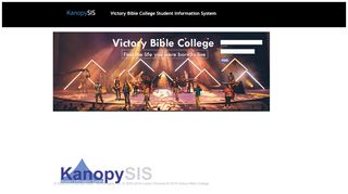 
                            11. www.KanopySIS.com:: Campus Student Information System