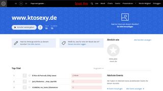 
                            13. www.ktosexy.de: Musik, Videos, Statistiken und Fotos | Last.fm