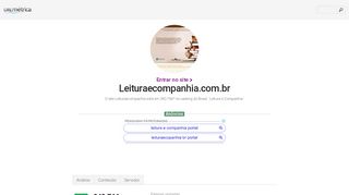 
                            3. www.Leituraecompanhia.com.br - Leitura e Companhia - urlm