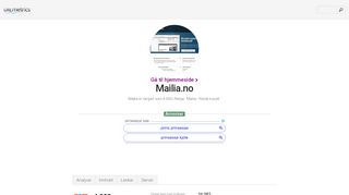 
                            10. www.Mailia.no - Mailia - Norsk e-post