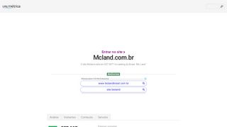 
                            6. www.Mcland.com.br - Mc Land - urlm