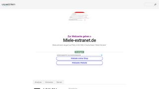 
                            5. www.Miele-extranet.de - Miele Extranet - Urlm.de