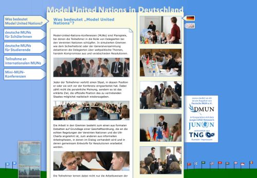 
                            2. www.model-un.de – Model United Nations in Deutschland